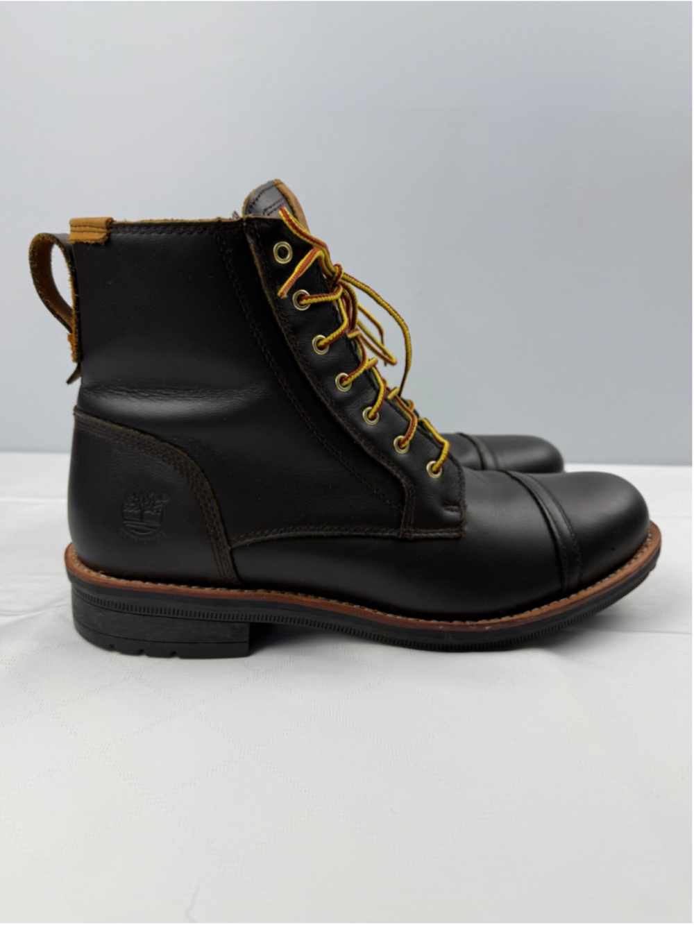 Timberland Willoughby 6-inch waterproof Leather Boots Men Size 12 Dark Brown
